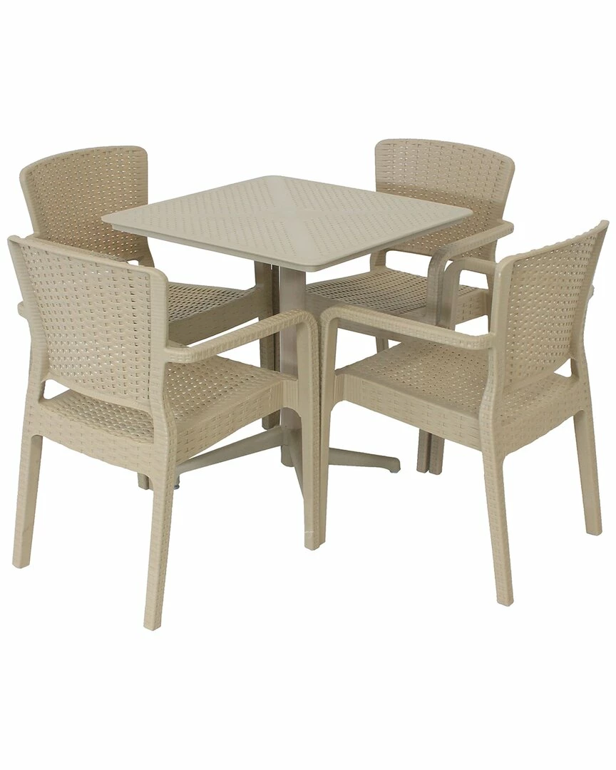 Best reviews of ๐ Sunnydaze All-Weather Segonia 5-Piece Indoor/Outdoor Table And Chairs Home Outdoor Decor & Accents ๐