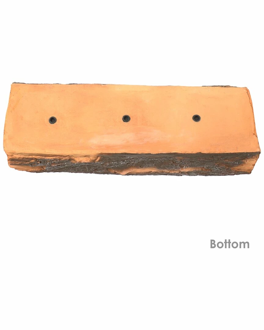 Discount 🔥 Sunnydaze Outdoor Rustic Polyresin Log Flower Pot Planter Container Home Outdoor Decor & Accents 🔥 - Image 4