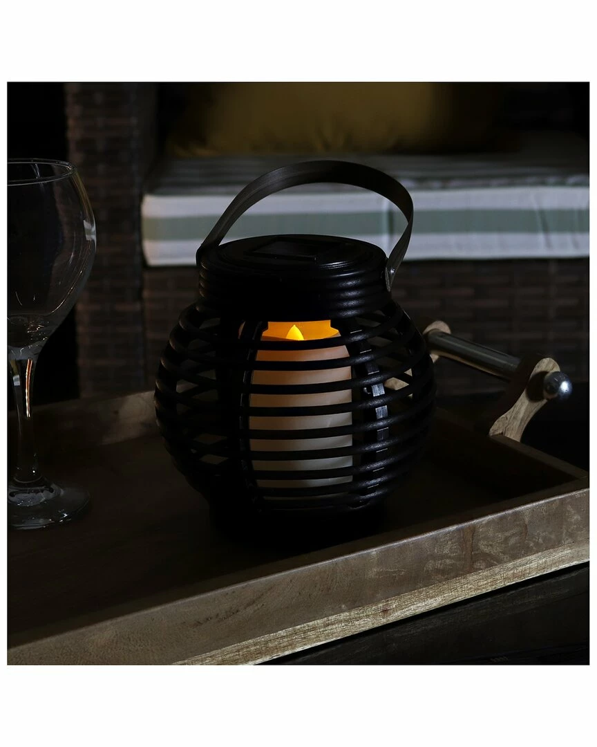 Discount ๐ Sunnydaze Lerena Plastic Outdoor LED Hanging Solar Lantern Home Outdoor Lighting โค๏ธ - Image 5