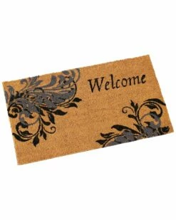 Cheapest ✨ Sunnydaze 17in X 29in PVC And Coir Indoor/Outdoor Doormat Home Doormats 👏