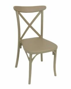 Cheapest 🛒 Sunnydaze Bellemead Indoor Outdoor Plastic Patio Dining Chair Home Outdoor Decor & Accents ⌛