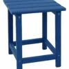 Best reviews of 😍 Sunnydaze All-Weather Blue Outdoor Side Table Home Outdoor Decor & Accents 🔔
