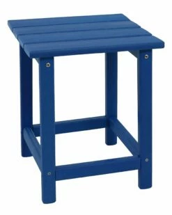 Best reviews of 😍 Sunnydaze All-Weather Blue Outdoor Side Table Home Outdoor Decor & Accents 🔔