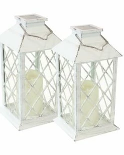 Top 10 โจ Sunnydaze Concord Outdoor Solar Led Candle Lanterns (Set Of 2) Home Outdoor Lighting ๐ฅฐ