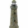 Flash Sale 🌟 Sunnydaze Outdoor Garden Solar LED Cobblestone Lighthouse Statue Decor Home Outdoor Lighting 🛒