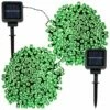 Best deal 💯 Sunnydaze 200-Count Green LED Solar Powered String Lights Home Outdoor Lighting 😉