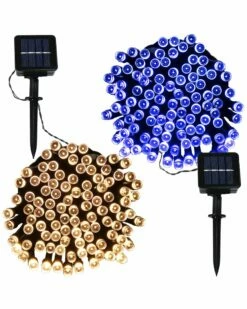 Wholesale 🌟 Sunnydaze Set Of 34 Foot Led Solar Powered String Lights Home Outdoor Lighting 🔔