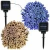 Coupon 🔥 Sunnydaze Decor 200 Count LED Solar Powered String Lights Home Outdoor Lighting ⌛