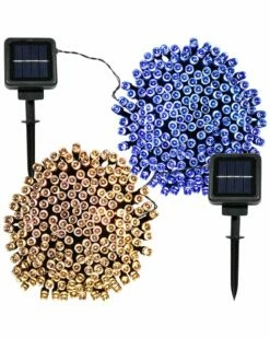 Coupon 🔥 Sunnydaze Decor 200 Count LED Solar Powered String Lights Home Outdoor Lighting ⌛
