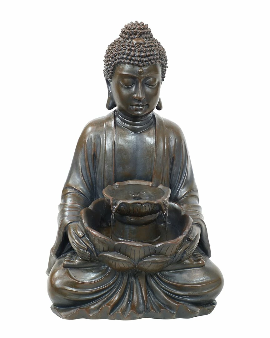 Deals ๐ Sunnydaze Peaceful Buddha Electric Outdoor Garden Water Fountain Home Outdoor Decor & Accents ๐งจ