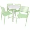 Outlet ✨ Sunnydaze All-Weather Astana 5-Piece Indoor/Outdoor Table And Chairs Home Outdoor Decor & Accents 🌟