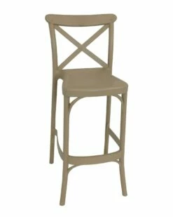 Coupon 😍 Sunnydaze Fleming Indoor Outdoor Plastic Barstool Chair Home Outdoor Decor & Accents ❤️