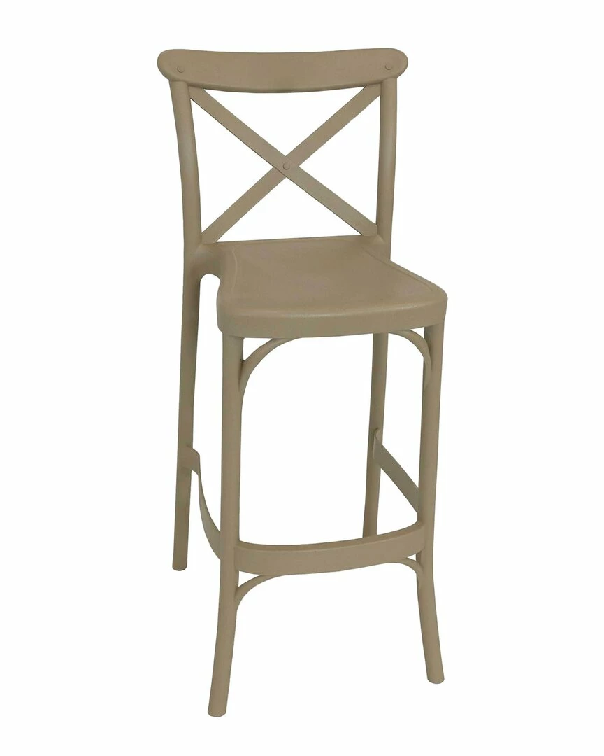 Coupon ๐ Sunnydaze Fleming Indoor Outdoor Plastic Barstool Chair Home Outdoor Decor & Accents โค๏ธ
