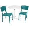 Budget 🛒 Sunnydaze All-Weather Elmott 3-Piece Indoor/Outdoor Table And Chair Set Home Outdoor Decor & Accents 😀