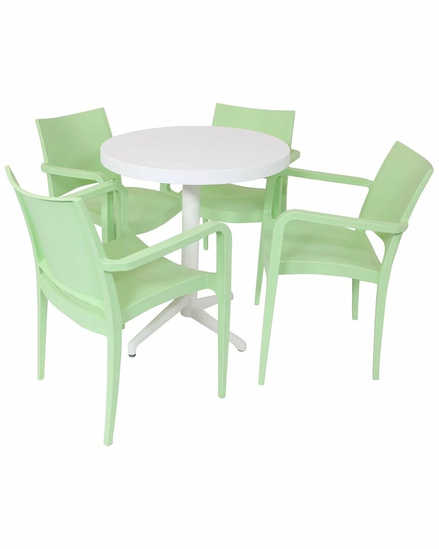 Promo โ Sunnydaze All-Weather Landon 5-Piece Indoor/Outdoor Table And Chair Set Home Outdoor Decor & Accents ๐คฉ