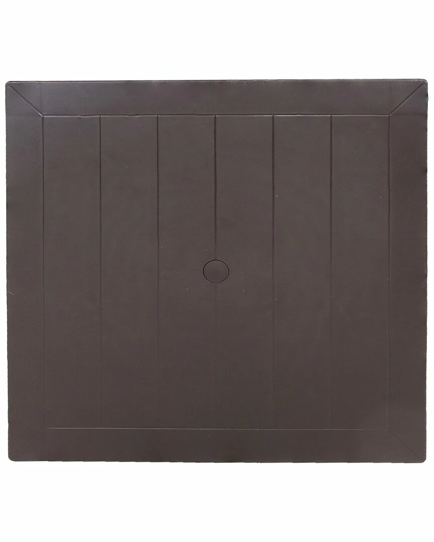 Best Pirce โ๏ธ Sunnydaze Plastic Rattan Outdoor Patio Dining Table Home Outdoor Tables ๐ฏ - Image 3