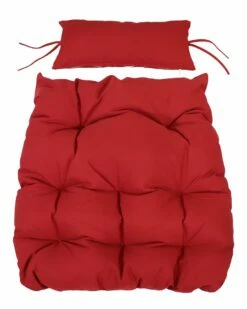 Best Pirce 👏 Sunnydaze 2Pc Replacement Cushion Set For Phoebe Hanging Lounge Chair Home Seating 👏