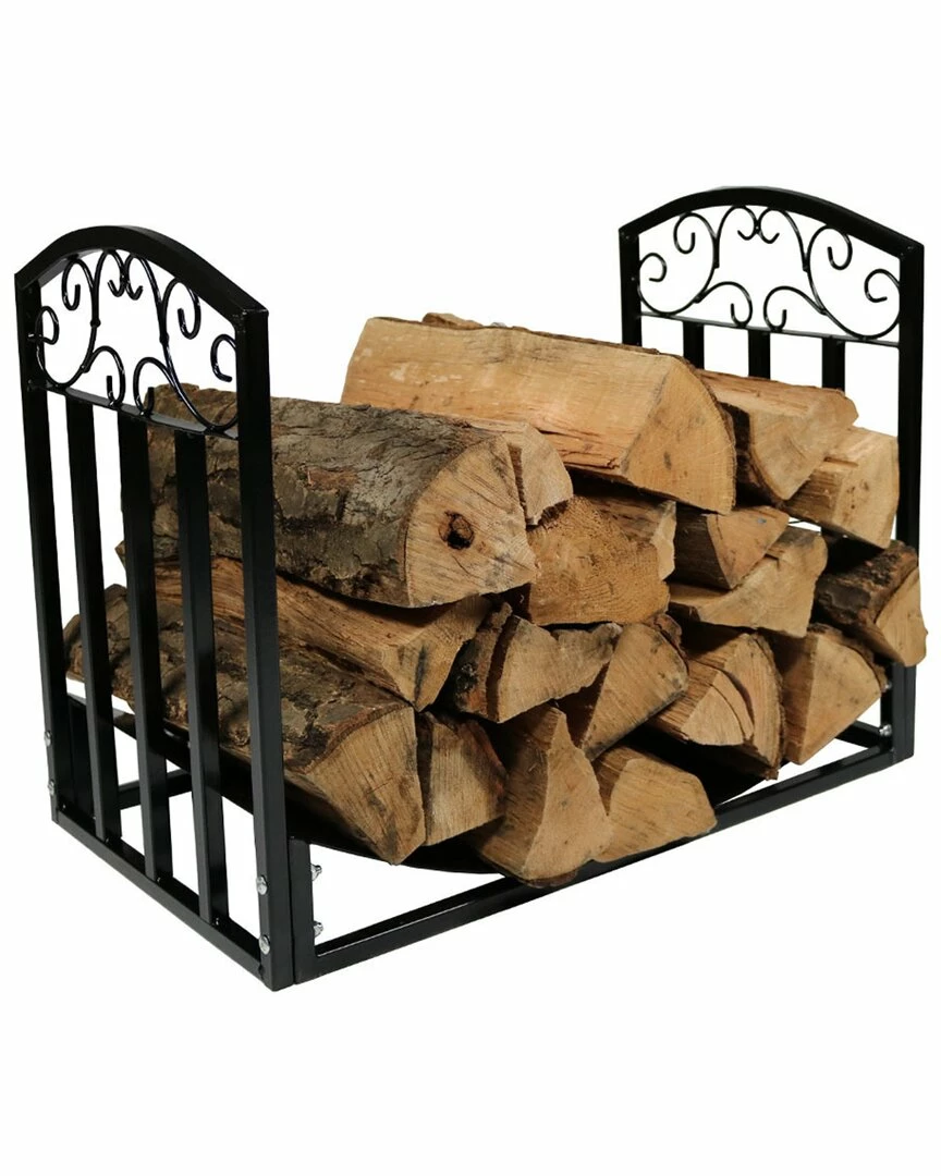 Coupon 💯 Sunnydaze 2' Indoor/Outdoor Firewood Log Rack Home Outdoor Decor & Accessories 🔥 - Image 2