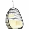 New 🤩 Sunnydaze Penelope Hanging Egg Chair Home Seating ✨