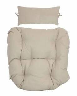 New 🌟 Sunnydaze Replacement Seat And Headrest Cushion For Danielle Egg Chair Home Seating 👍