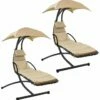 Wholesale ✨ Sunnydaze Hammock Chair Floating Chaise Lounger & Canopy Home Hammocks & Swing Chairs ❤️