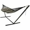 Promo 😉 Sunnydaze XXL Thick Mayan Hammock W/ 15' Stand 400-lb. Capacity Home Seating 🎁