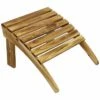 Wholesale 👏 Sunnydaze Adirondack Ottoman Classic Wood Outdoor Footrest Home Outdoor Tables ❤️