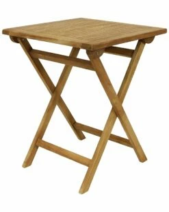 Best reviews of 🔥 Sunnydaze Square Teak Outdoor Casual Patio Dining Table Home Outdoor Tables 🌟