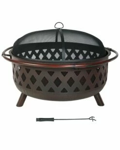 Best reviews of 🎁 Sunnydaze 36in Fire Pit Steel Home Fire Pits 🧨