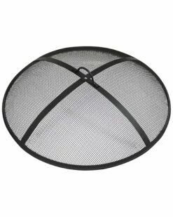 Brand new ๐ Sunnydaze Round Outdoor Wood-Burning Fire Pit Spark Screen Home Fire Pits ๐