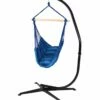 Wholesale ⭐ Sunnydaze Indoor-Outdoor Hanging Hammock Chair Swing And C-Stand Set Home Seating 🛒