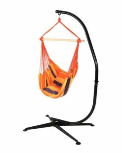 Best reviews of 🎉 Sunnydaze Indoor-Outdoor Hammock Chair Swing And C-Stand Set Home Seating 👏